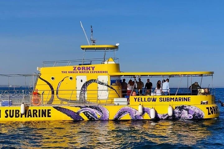 Yellow Submarine Cruise Larnaca: Swim the Zenobia Wreck with Unlimited Drinks
