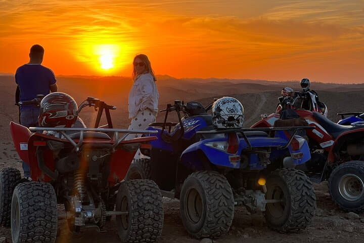 Agafay Desert Quad Bike, Camel Ride & Berber Dinner from Marrakech