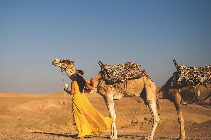 Agafay Desert Quad Ride, Camel Trek & Berber Lunch Near Marrakech photo 2