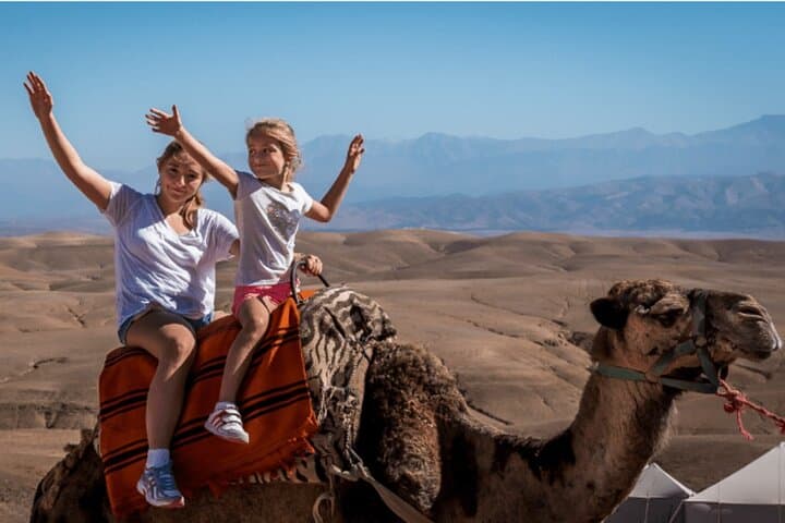 Agafay Desert Camel Trek and Berber Lunch — Morning Escape from Marrakech