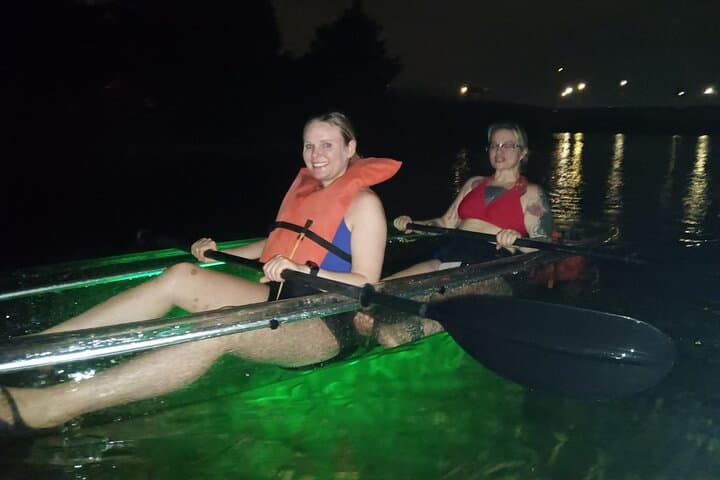 Cocoa Beach Comb Jelly Bioluminescence Clear Kayak Glow Tour photo 5