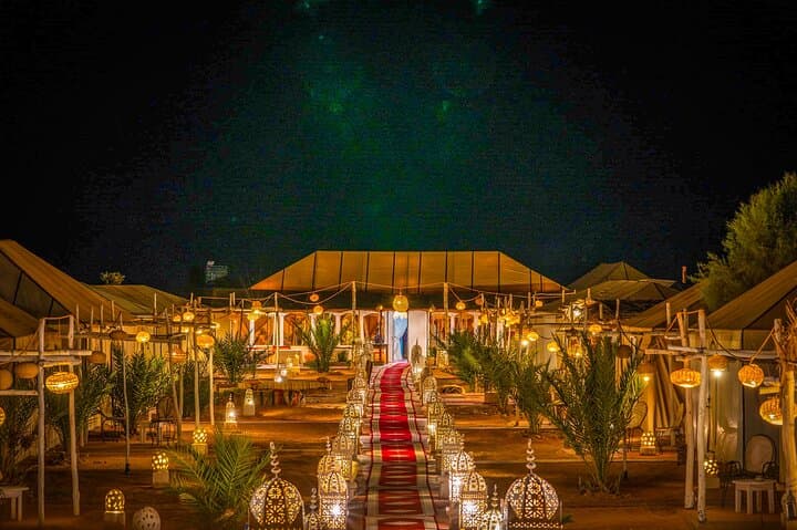 Merzouga Overnight Camel Trek: Luxury Glamping on Erg Chebbi photo 4
