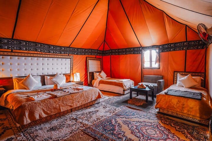 Merzouga Overnight Camel Trek: Luxury Glamping on Erg Chebbi photo 6