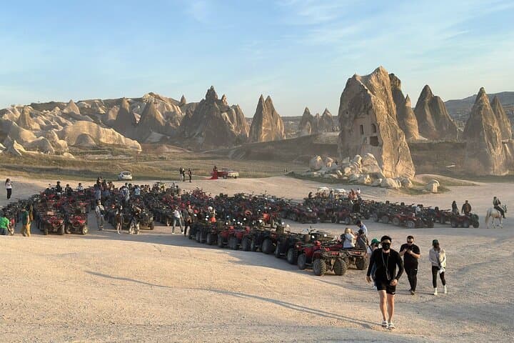 Cappadocia Sunset ATV Tour: Quad Adventure Through Rose and Love Valleys photo 5