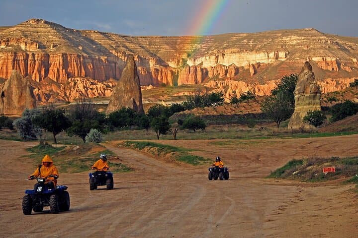 Cappadocia Sunset ATV Tour: Quad Adventure Through Rose and Love Valleys photo 2