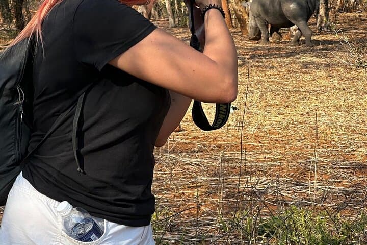 Game Drive and White Rhino Tracking in Mosi-oa-Tunya National Park photo 5