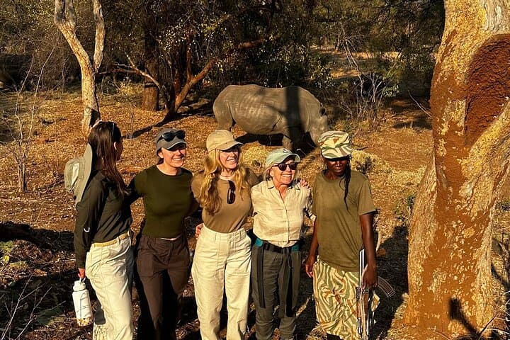 Game Drive and White Rhino Tracking in Mosi-oa-Tunya National Park photo 6