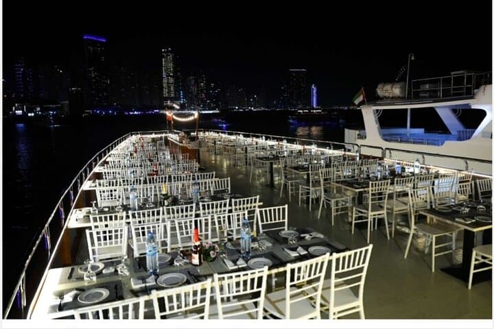Evening Dinner Cruise on Dubai Marina: 2-Hour Dhow with Transfers photo 4