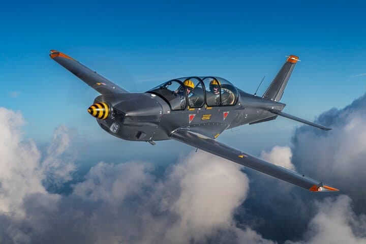 Aerobatic Flying Adventure in a Military Trainer Near Paris photo 5