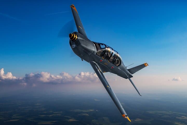 Aerobatic Flying Adventure in a Military Trainer Near Paris photo 4