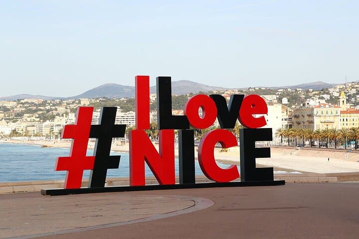 Explore Nice Old Town: Guided Walking Tour of Place Masséna, Cours Saleya & Castle Hill