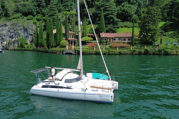 Sunlit Catamaran Cruise: 4-Hour Lake Como Tour from Tremezzo
