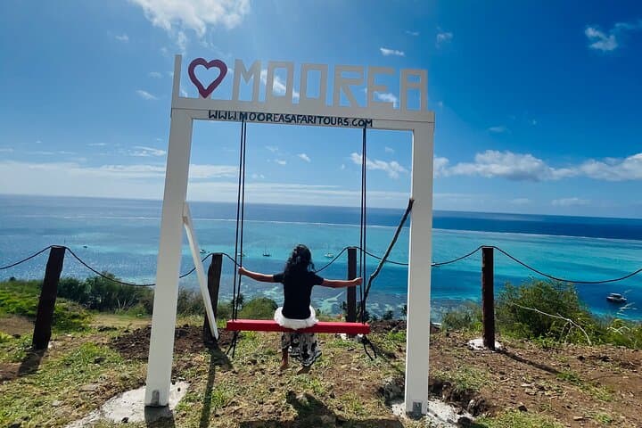 Moorea 4x4 Safari: Private Swing Viewpoint, Belvedere Lookout, and Pineapple Valleys photo 2