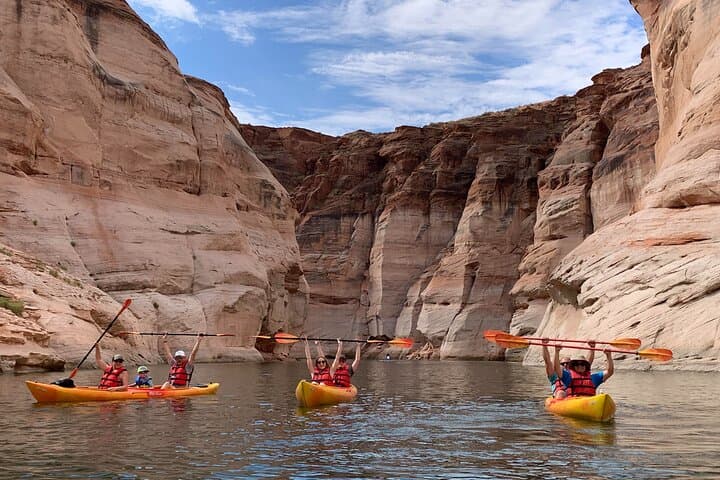 Antelope Canyon From Lake Powell: Guided Kayak, Hike & Swim (4-Hour)