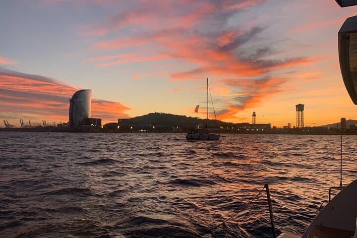 Sunset Sail in Barcelona: Shared Catamaran with Music & Drinks photo 4