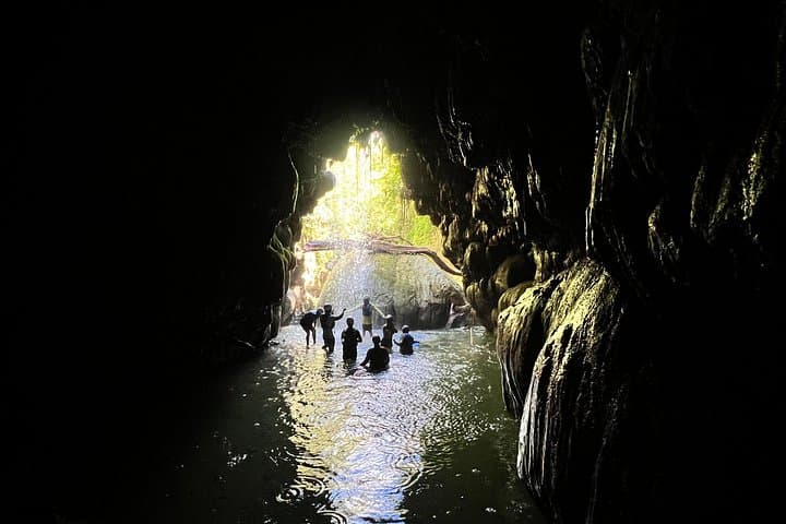 Charco Azul Cave Adventure: Canyon Hike, Cave Swim & Hidden Waterfall in Vega Baja photo 3