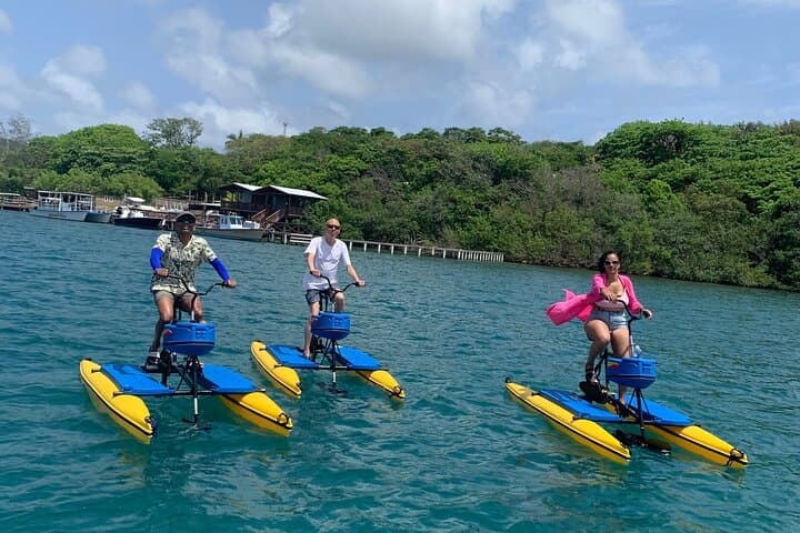 Eco-Friendly Hydrobike Tour and Private Island Beach Break in Roatán photo 4