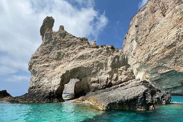 Navagio & White Beach: West Coast Boat Tour from Porto Vromi photo 1