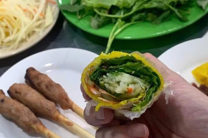 Da Nang Night Foodie Tour with Ao Dai Lady Riders — Motorbike Street Food & City Sights photo 4