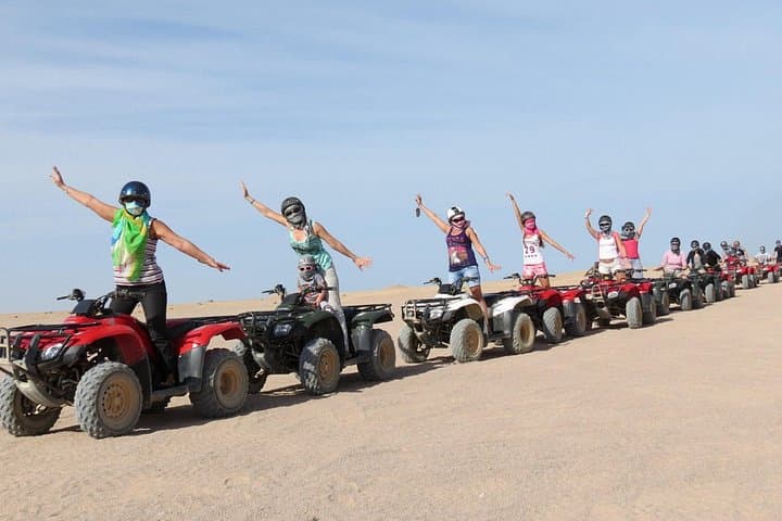 ATV Quad Safari in Sharm El Sheikh: Desert Ride, Echo Valley & Bedouin Tea