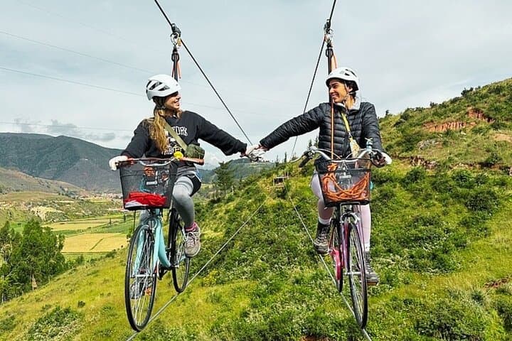 Skybike, Via Ferrata & Rappelling in the Sacred Valley (Cachimayo)