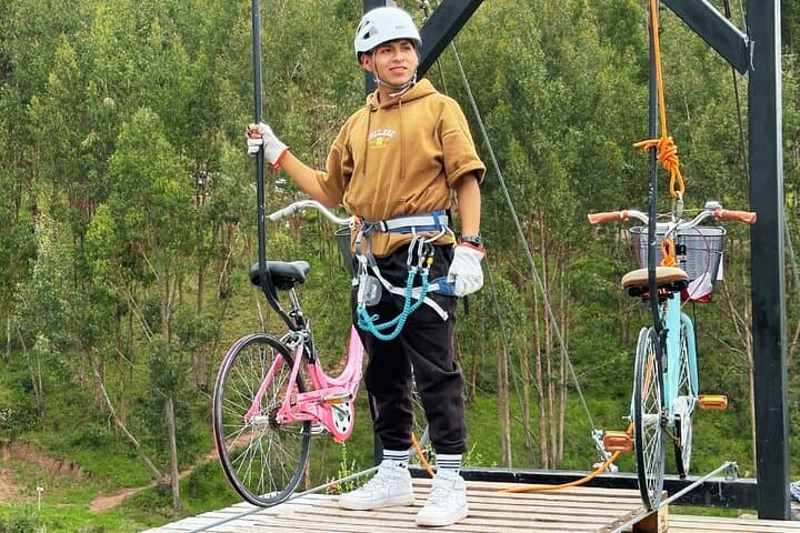 Skybike, Via Ferrata & Rappelling in the Sacred Valley (Cachimayo) photo 5