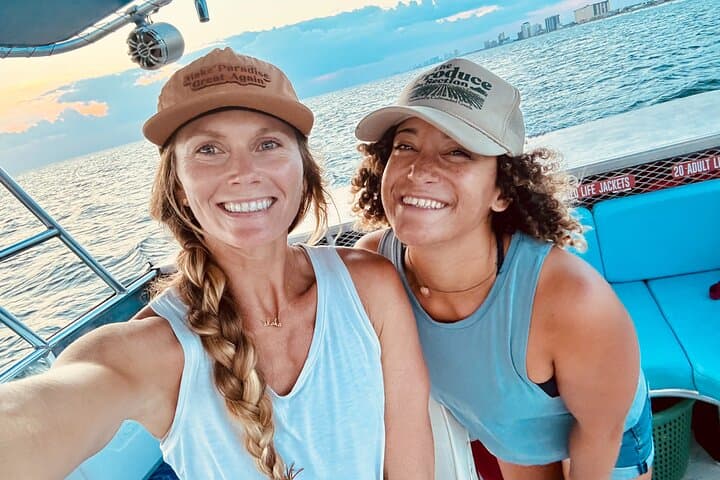 Panama City Beach Sunset Cruise to Shell Island: Dolphin-Watching Pontoon Tour photo 2
