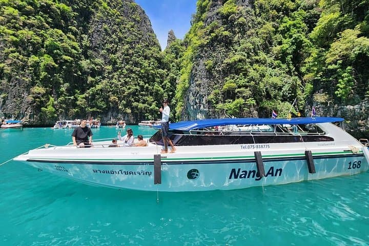Speedboat to Phi Phi, Maya & Bamboo Island from Krabi — Full-Day Snorkel & Beach Tour photo 2