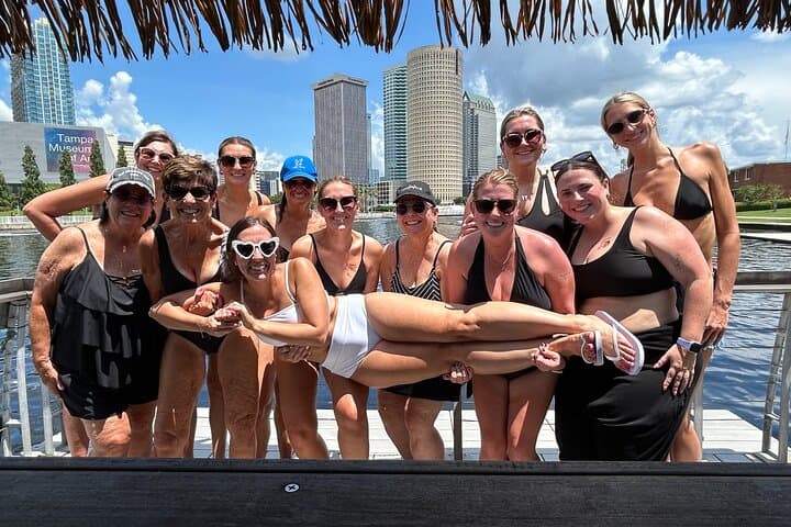 Tampa Floating Tiki Boat Private Cruise on the Downtown Riverwalk photo 4