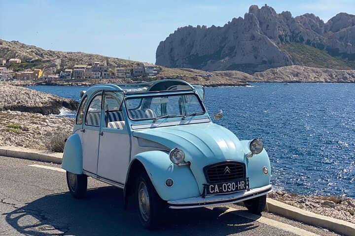 Half-Day Marseille Vintage 2CV Tour: Old Port, Calanques & Coastal Corniche photo 2