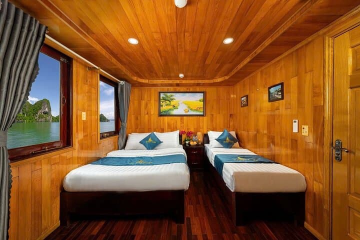 Cat Ba Cruise: 2-Day Lan Ha Bay Adventure with Kayaking and Viet Hai Biking photo 4