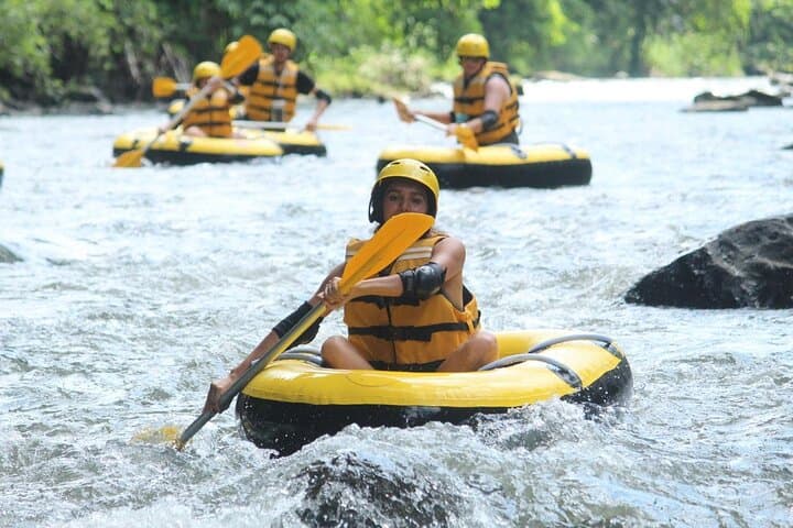 Wos River Tubing: 90-Minute Jungle Rapids and Waterfall Swim Near Ubud photo 4