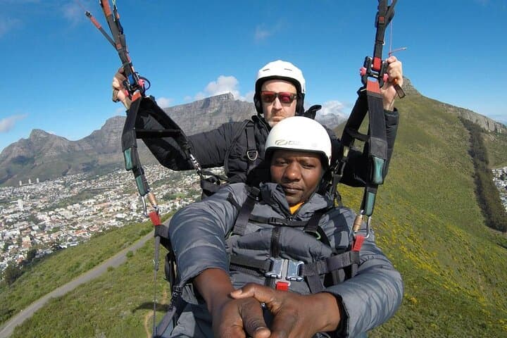 Soar Over Table Mountain and Sip Constantia: Cape Town Half-Day Paragliding & Wine Tour photo 3