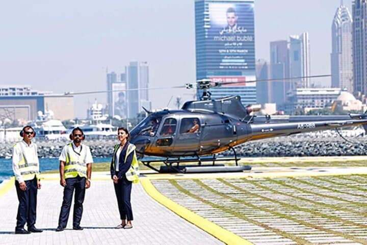 Dubai Helicopter Tour: Burj Khalifa & Palm Jumeirah Aerial Flight photo 3