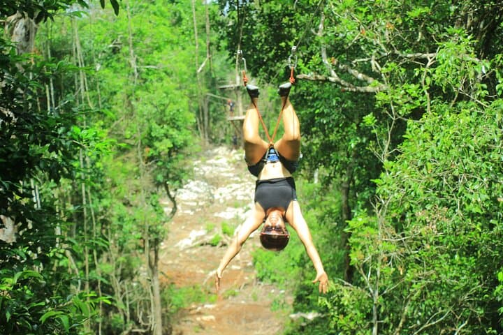 Cancun Jungle Adrenaline: ATV, Zipline & Cenote Tour from Puerto Morelos photo 1