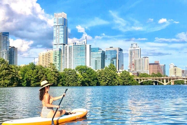 2-Hour Kayak Lessons on Lady Bird Lake — Paddle Austin's Skyline & Congress Avenue Bat Bridge