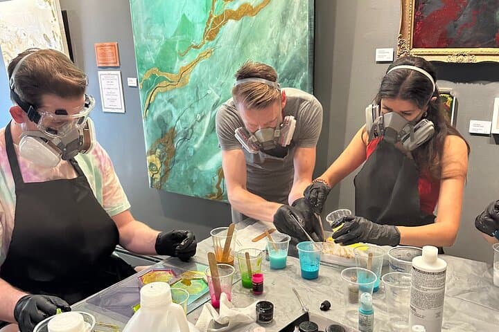 Create Resin Artwork in a Nolita Artist's Studio — Hands-On NYC Art Workshop photo 5