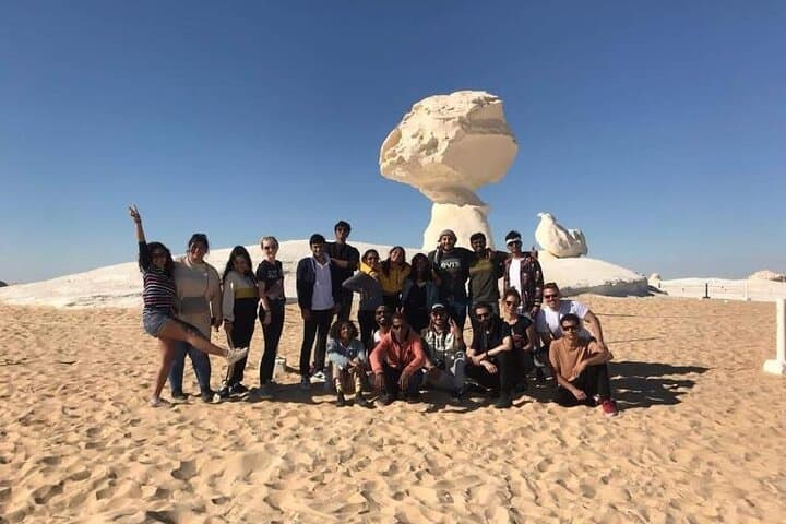White Desert 2-Day Safari from Cairo — Bahariya, Black Desert & Hot Springs photo 1