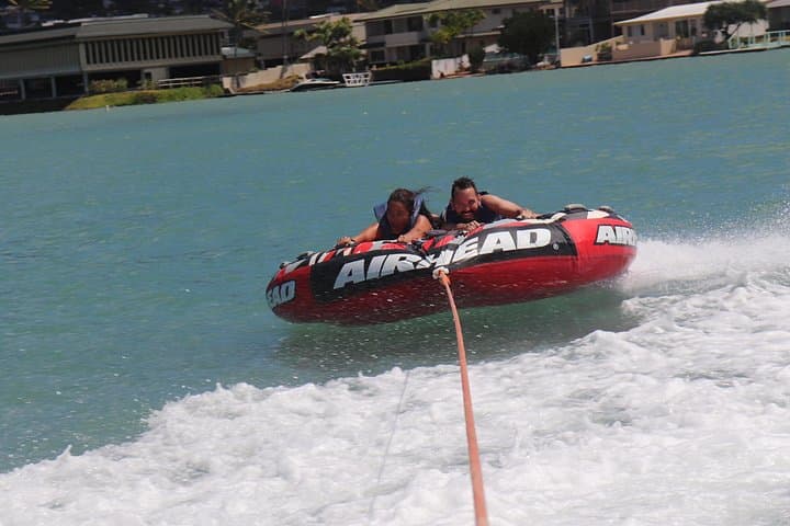 15-Minute Private Bumper Tube Ride at Koko Marina, Hawaii Kai — Family-Friendly Tow-Boat Thrill photo 3