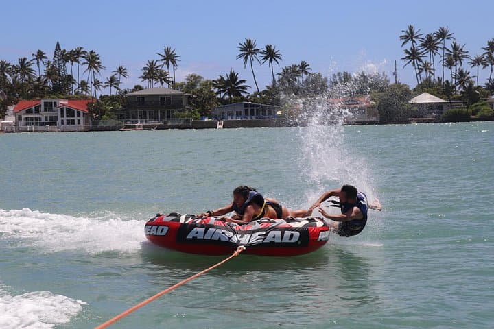 15-Minute Private Bumper Tube Ride at Koko Marina, Hawaii Kai — Family-Friendly Tow-Boat Thrill photo 4