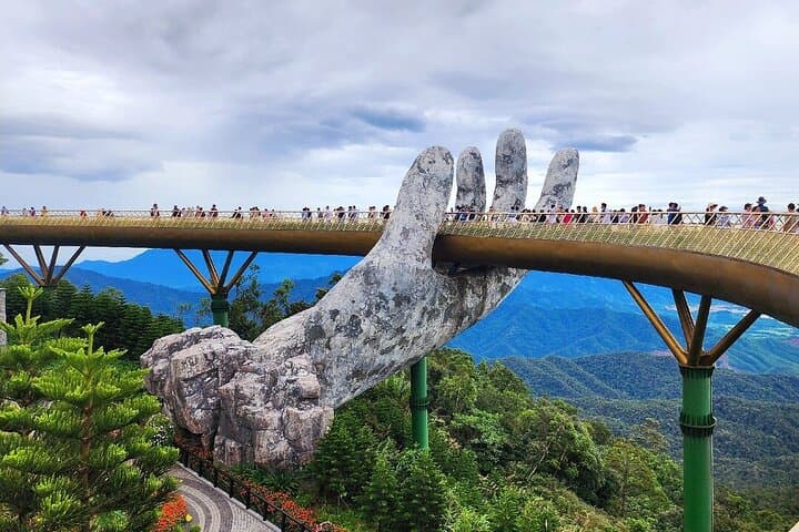 From Ship to Sky: Ba Na Hills & Golden Bridge Day Trip from Chan May Port photo 2