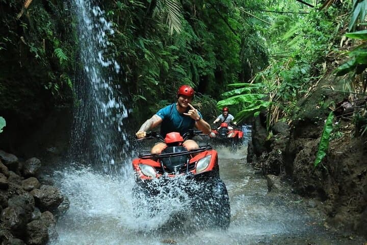 Ubud ATV & Ayung River Rafting Combo: Jungle Trails, Rice Fields and Cave photo 6