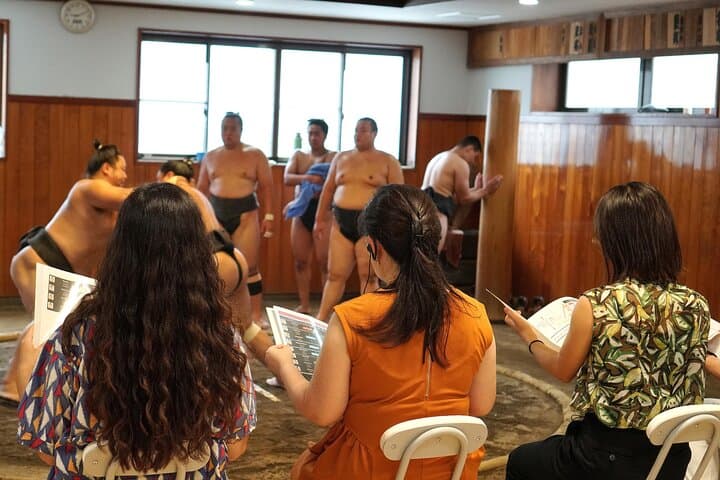 Inside a Sumo Stable: Intimate Morning Practice and Chanko Lunch in Saitama photo 3