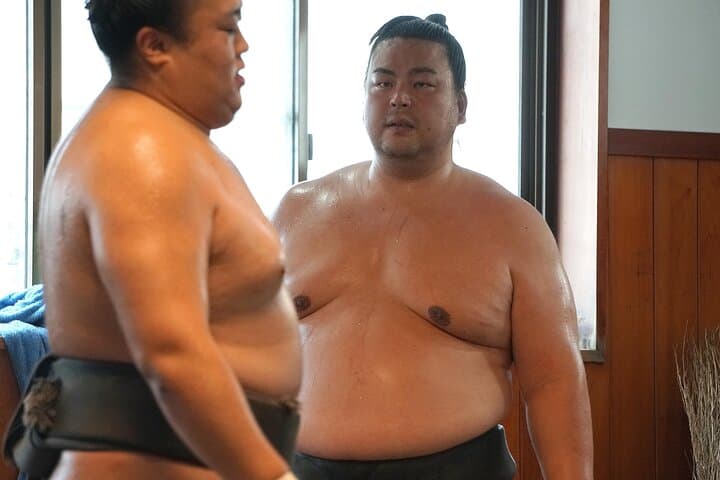 Inside a Sumo Stable: Intimate Morning Practice and Chanko Lunch in Saitama photo 6