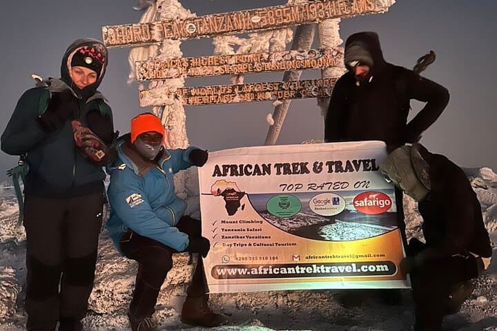 Private 7-Day Lemosho Route Kilimanjaro Climb — Summit Uhuru Peak