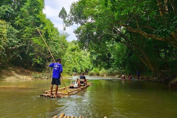 Half-Day Khao Sok Bamboo Raft on the Sok River from Khao Lak