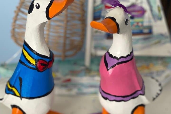 Paint a Wooden Duck in Exmouth: Arty Boat Creative Workshop & Pottery Painting photo 1