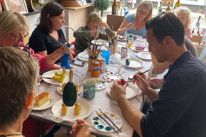 Paint a Wooden Duck in Exmouth: Arty Boat Creative Workshop & Pottery Painting photo 4