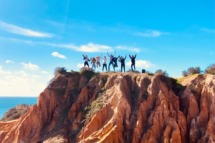 Coastal Hike and Caves from Faro: Benagil, Seven Hanging Valleys & Algar Seco photo 1