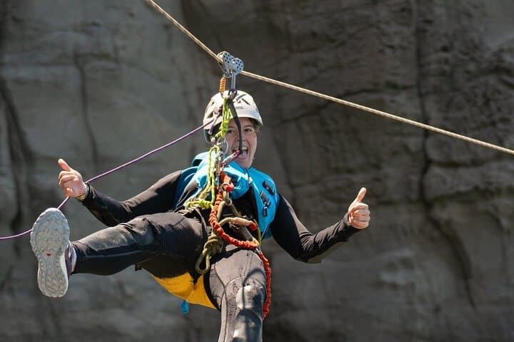 Coastering in Gran Canaria: Mogán Ocean-Cliff Aquatic Route at Sunset photo 3